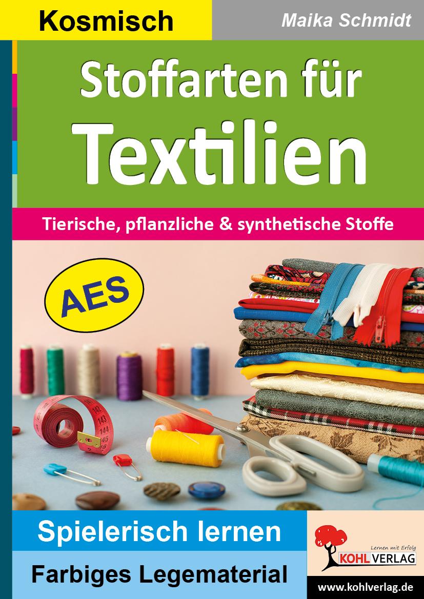 Vorderes Coverbild Stoffarten für Textilien