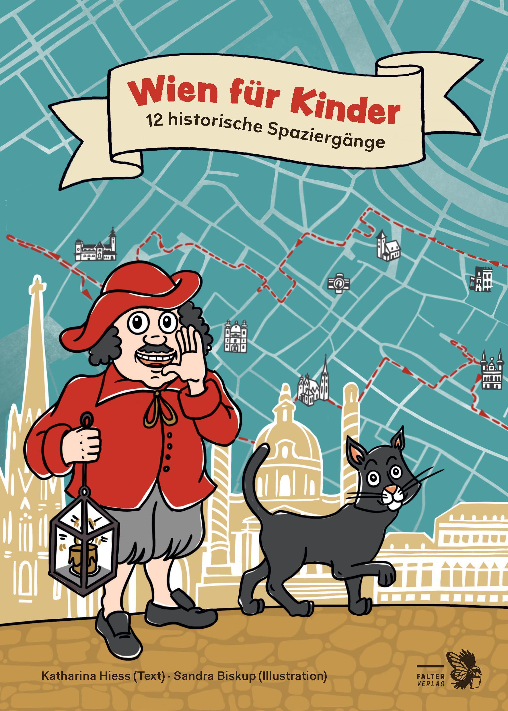 Vorderes Coverbild Wien für Kinder