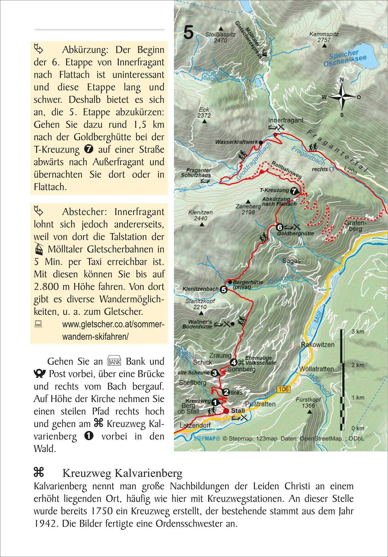Beispielinhalt (Bild) Alpe-Adria-Trail vom Großglockner nach Muggia
