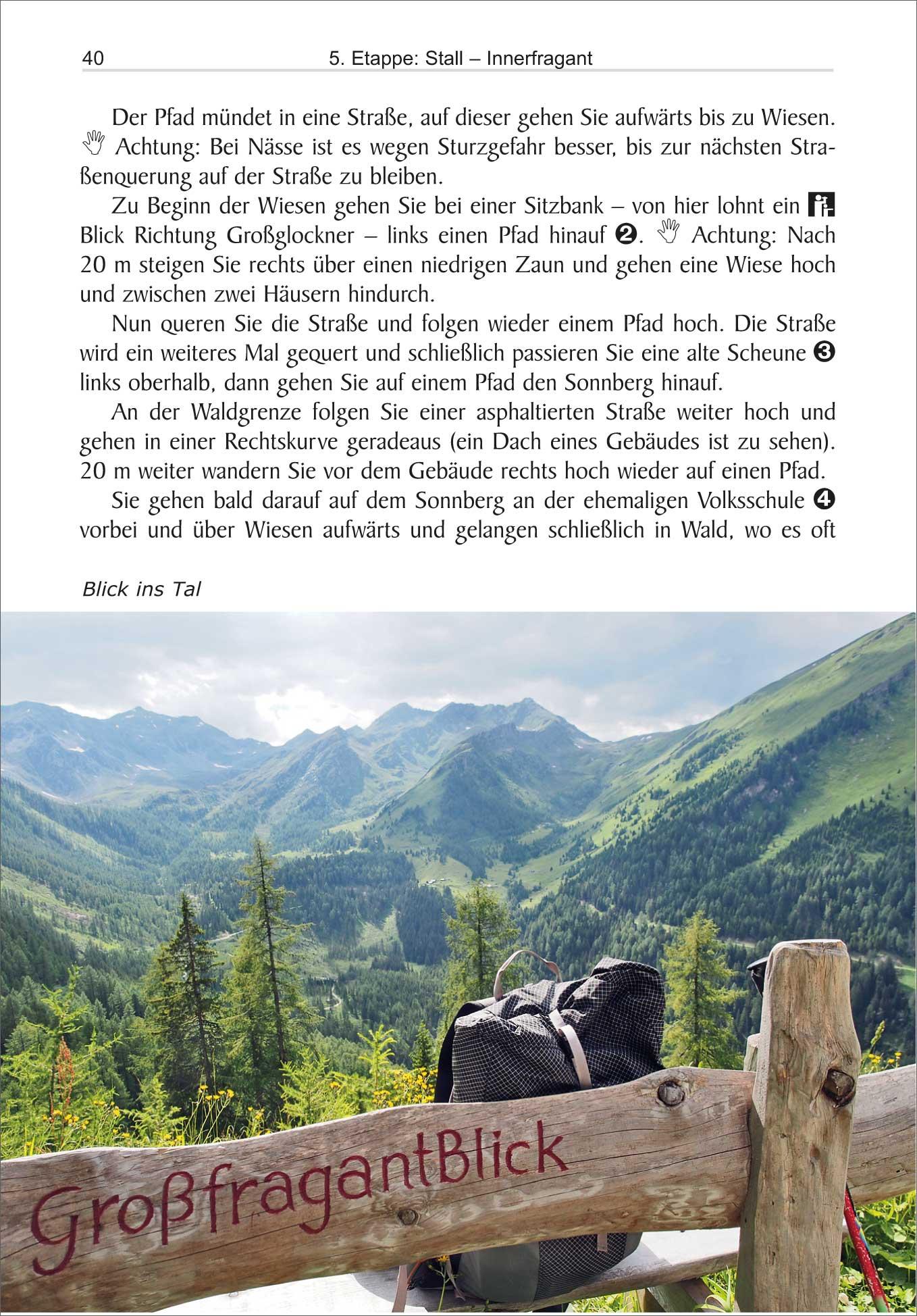 Beispielinhalt (Bild) Alpe-Adria-Trail vom Großglockner nach Muggia