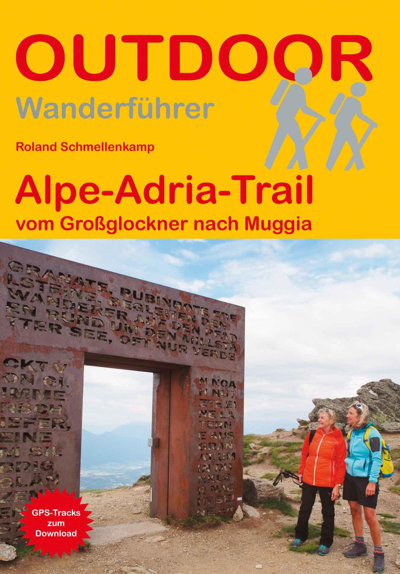 Vorderes Coverbild Alpe-Adria-Trail vom Großglockner nach Muggia