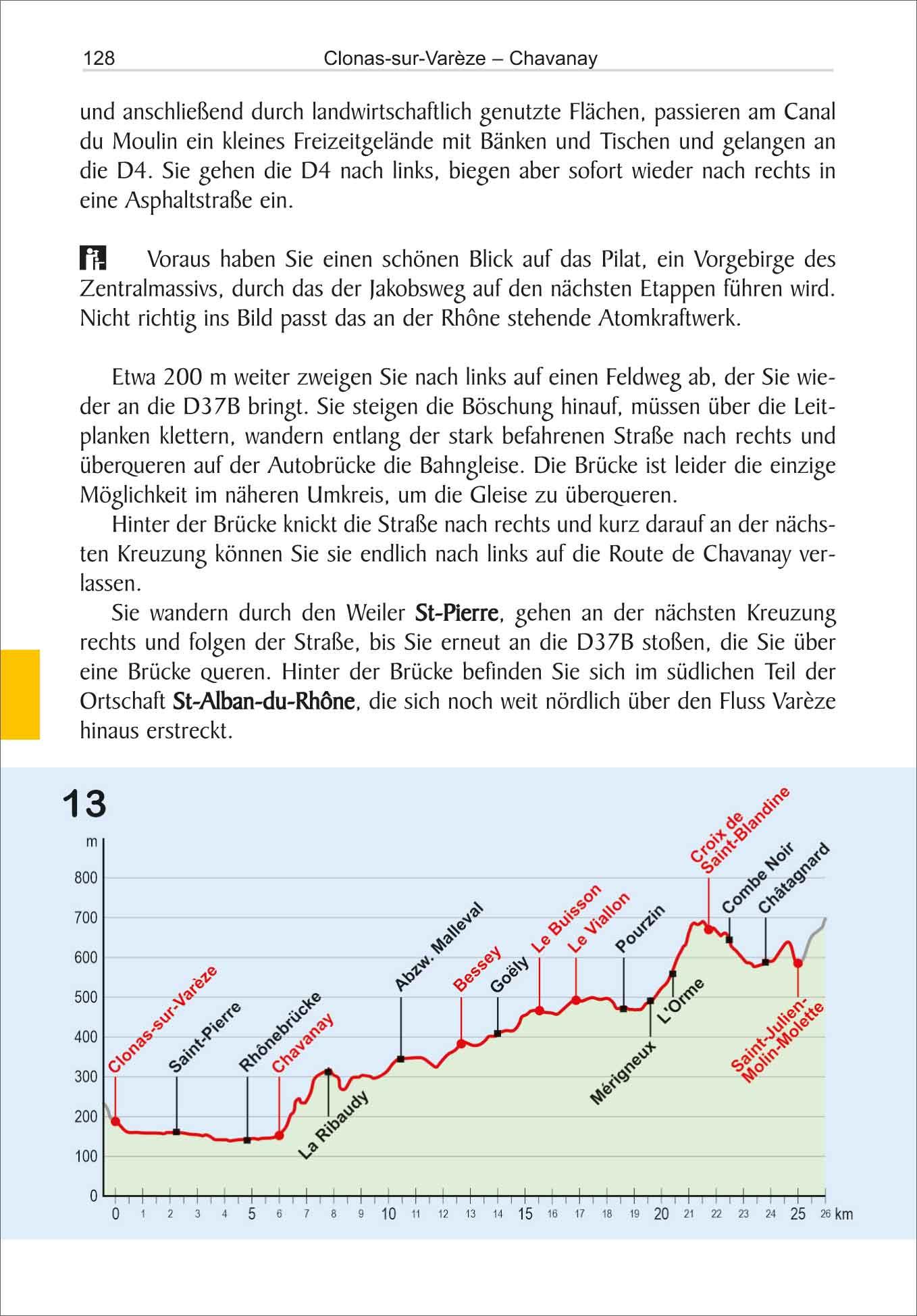 Beispielinhalt (Bild) Frankreich: Jakobsweg Via Gebennensis von Genf nach Le Puy-en-Velay