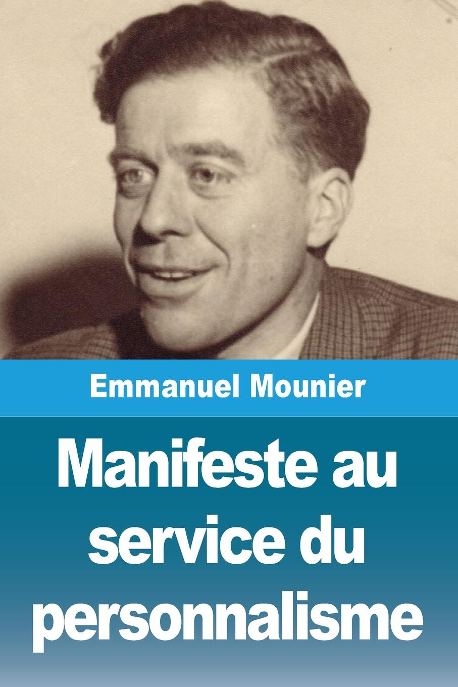 Vorderes Coverbild Manifeste au service du personnalisme