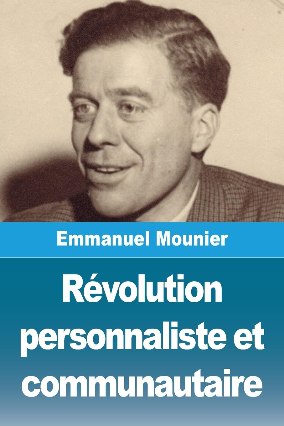Vorderes Coverbild Révolution personnaliste et communautaire
