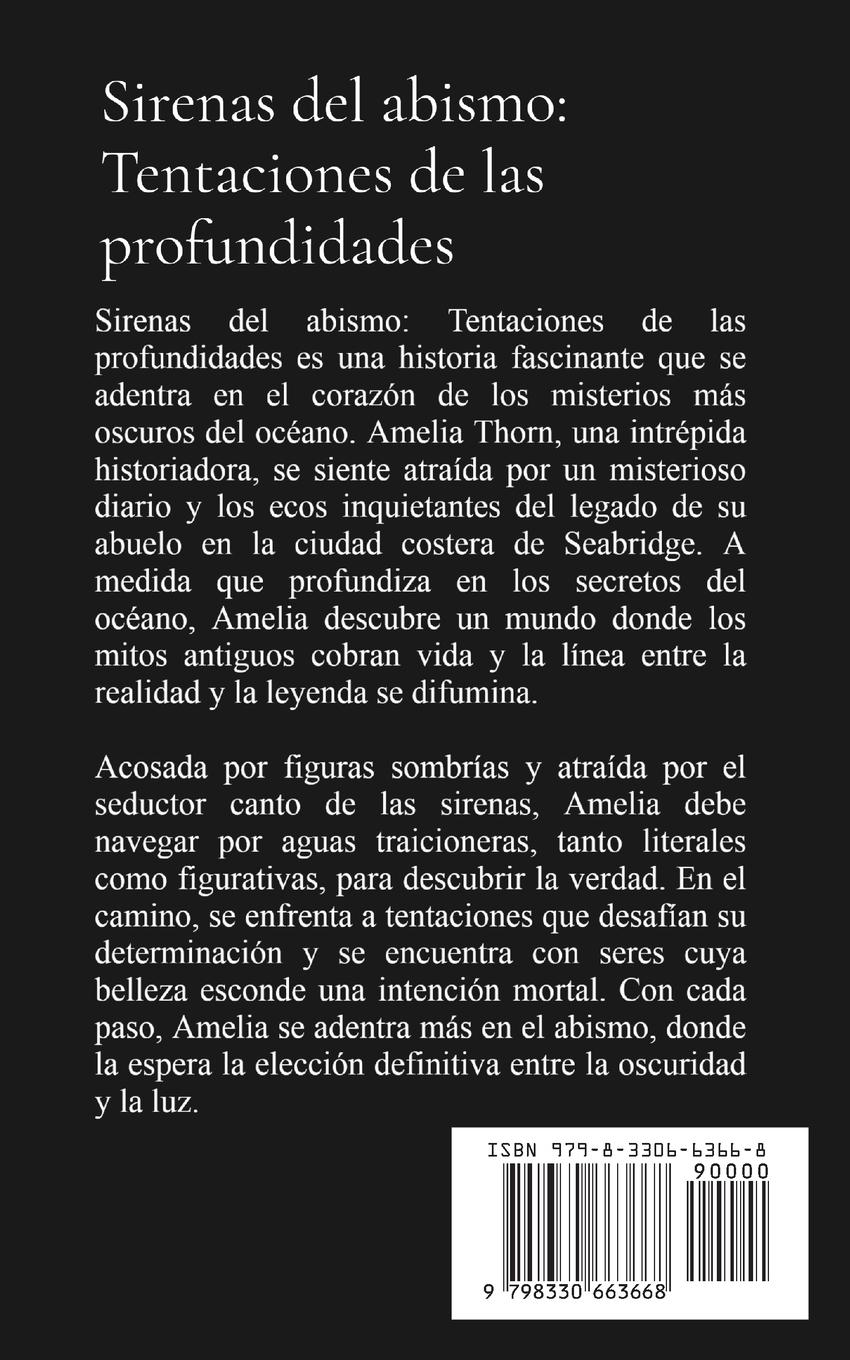 Rückseitencover Sirenas del abismo