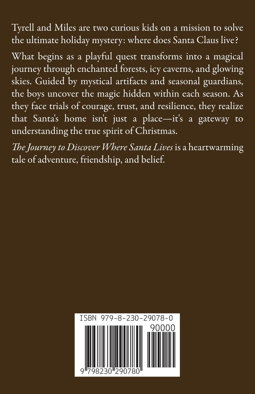 Rückseitencover The Journey to Discover Where Santa Lives