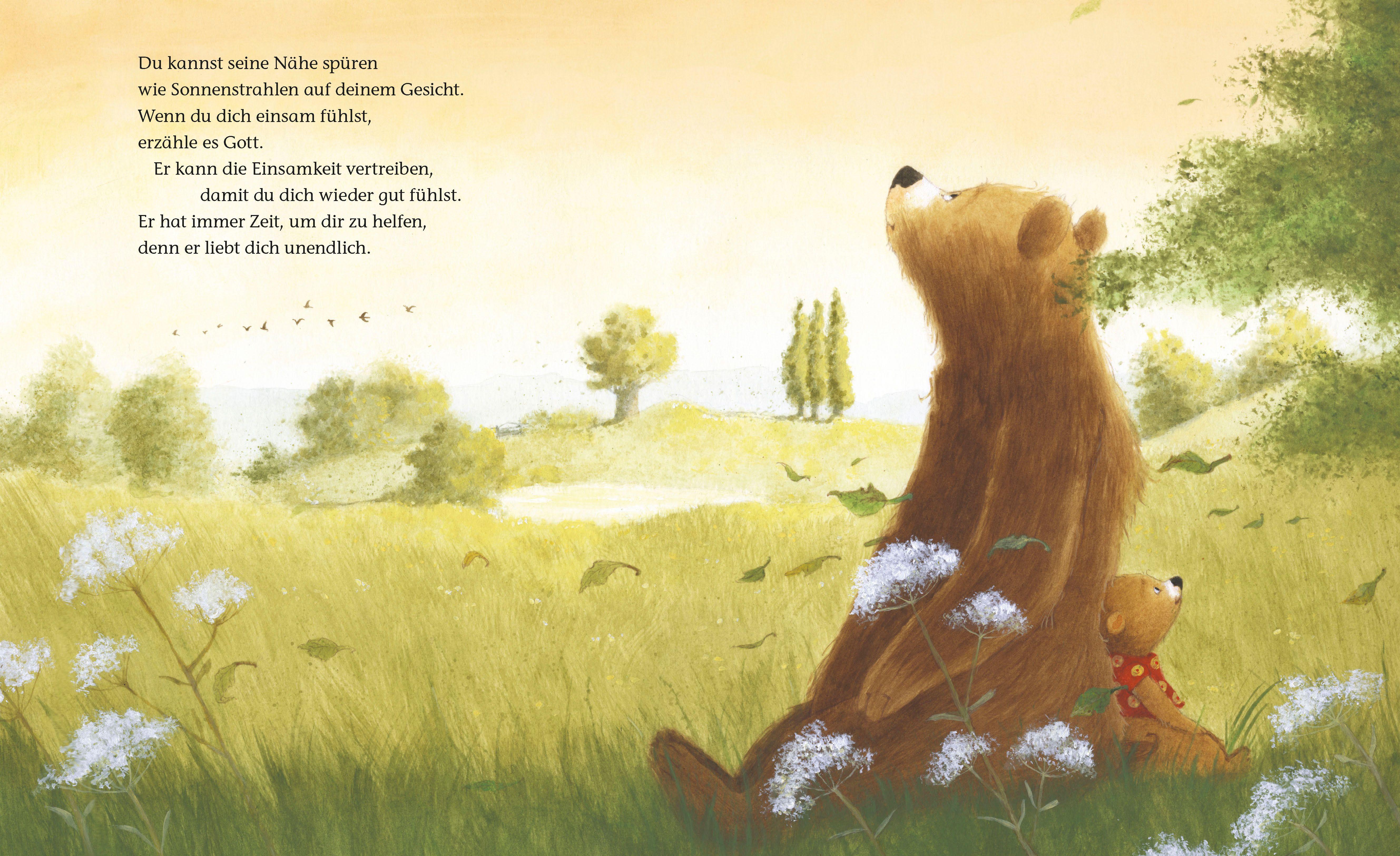 Beispielinhalt (Bild) Denk daran, ich bin immer bei dir