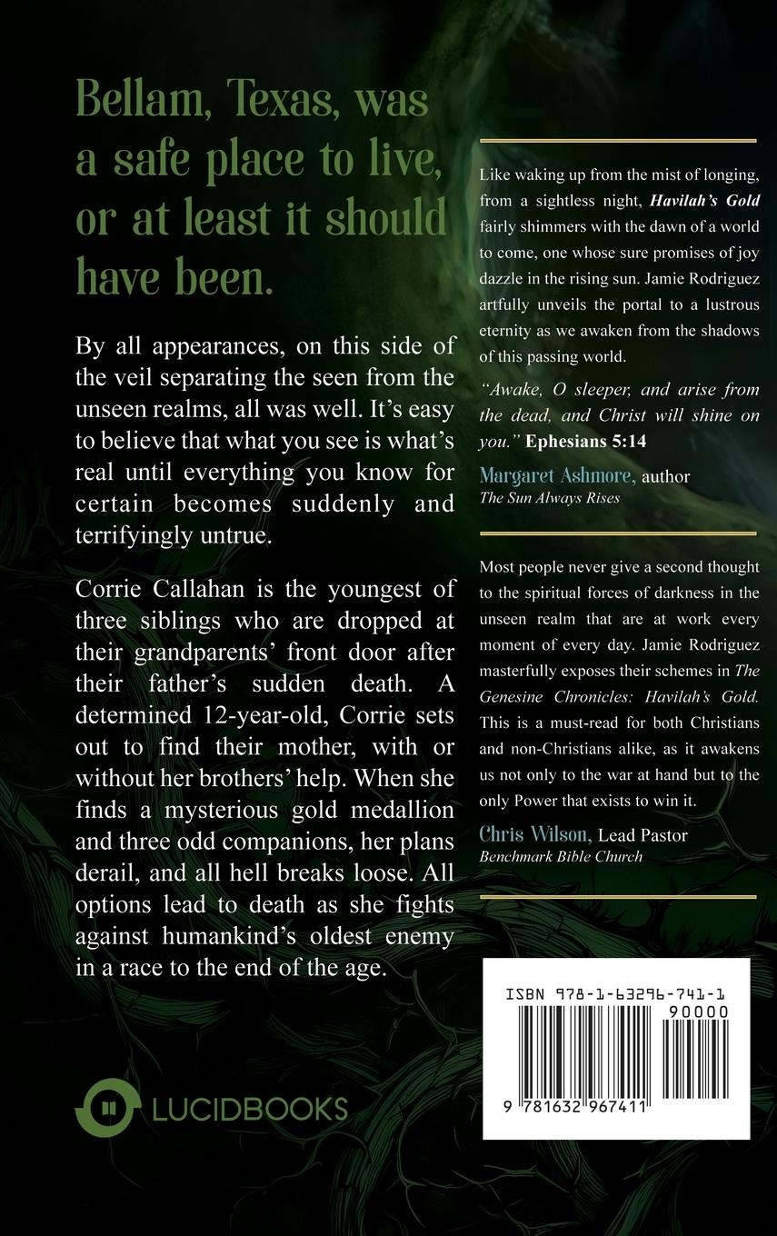 Rückseitencover Havilah's Gold