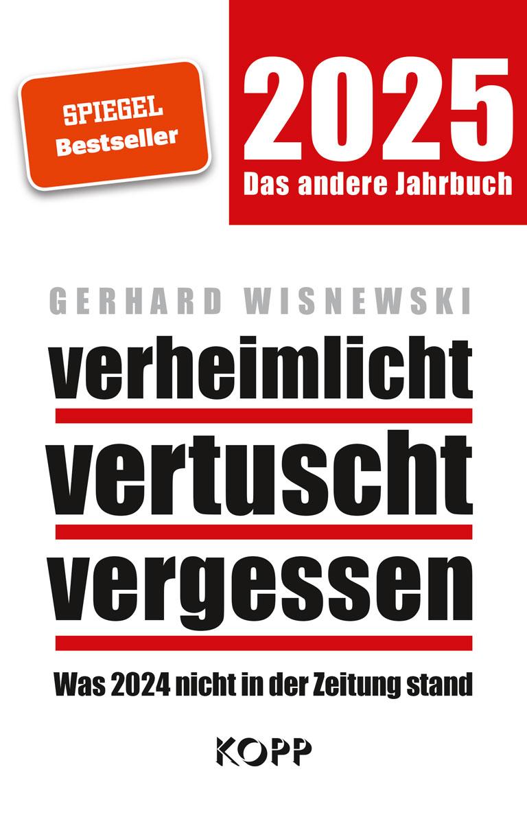 Vorderes Coverbild verheimlicht - vertuscht - vergessen 2025