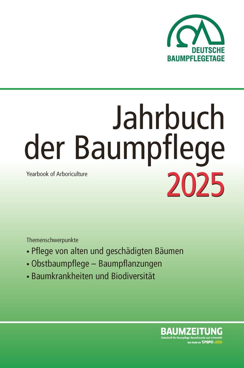Vorderes Coverbild Jahrbuch der Baumpflege 2025