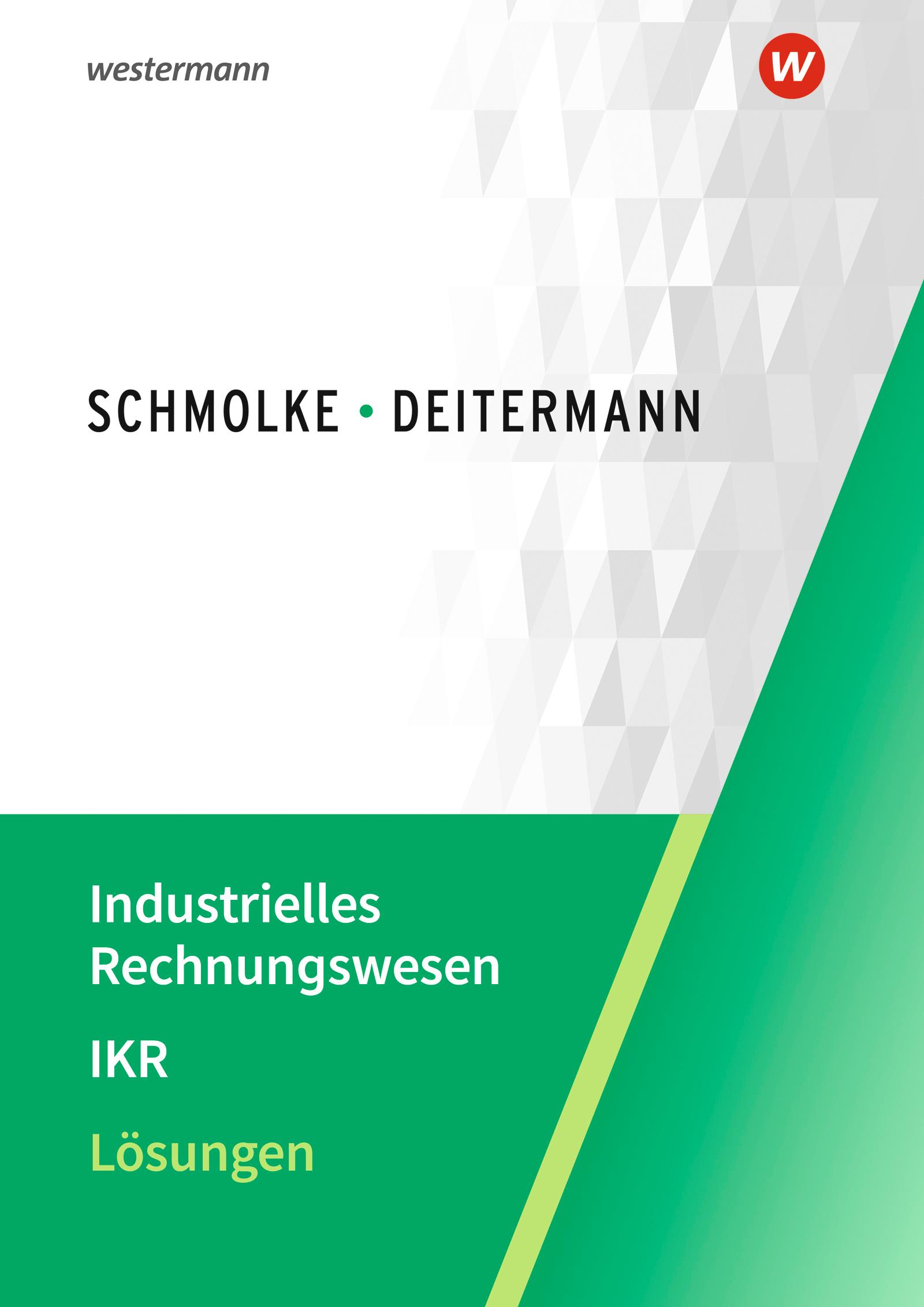 Vorderes Coverbild Industrielles Rechnungswesen - IKR