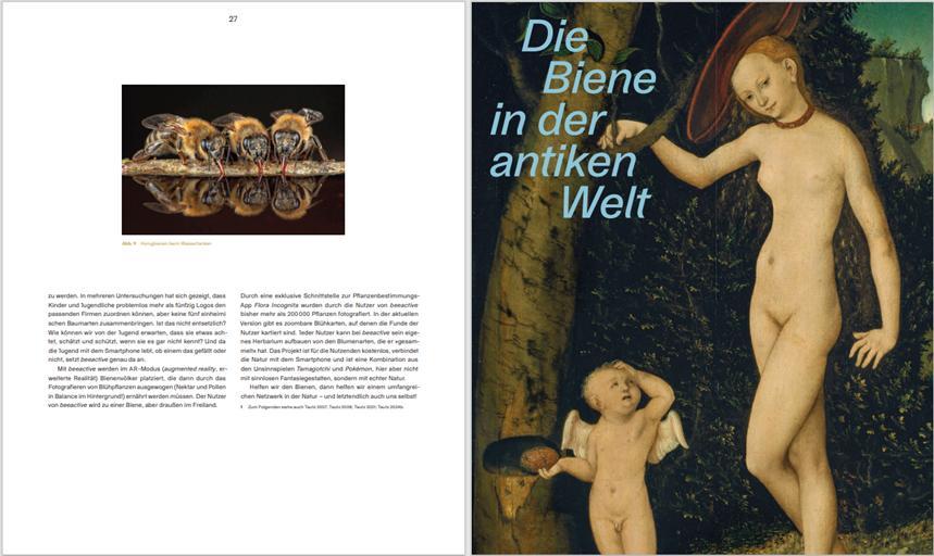 Beispielinhalt (Bild) Honiggelb - Die Biene in der Kunst. Von der Renaissance bis in die Gegenwart