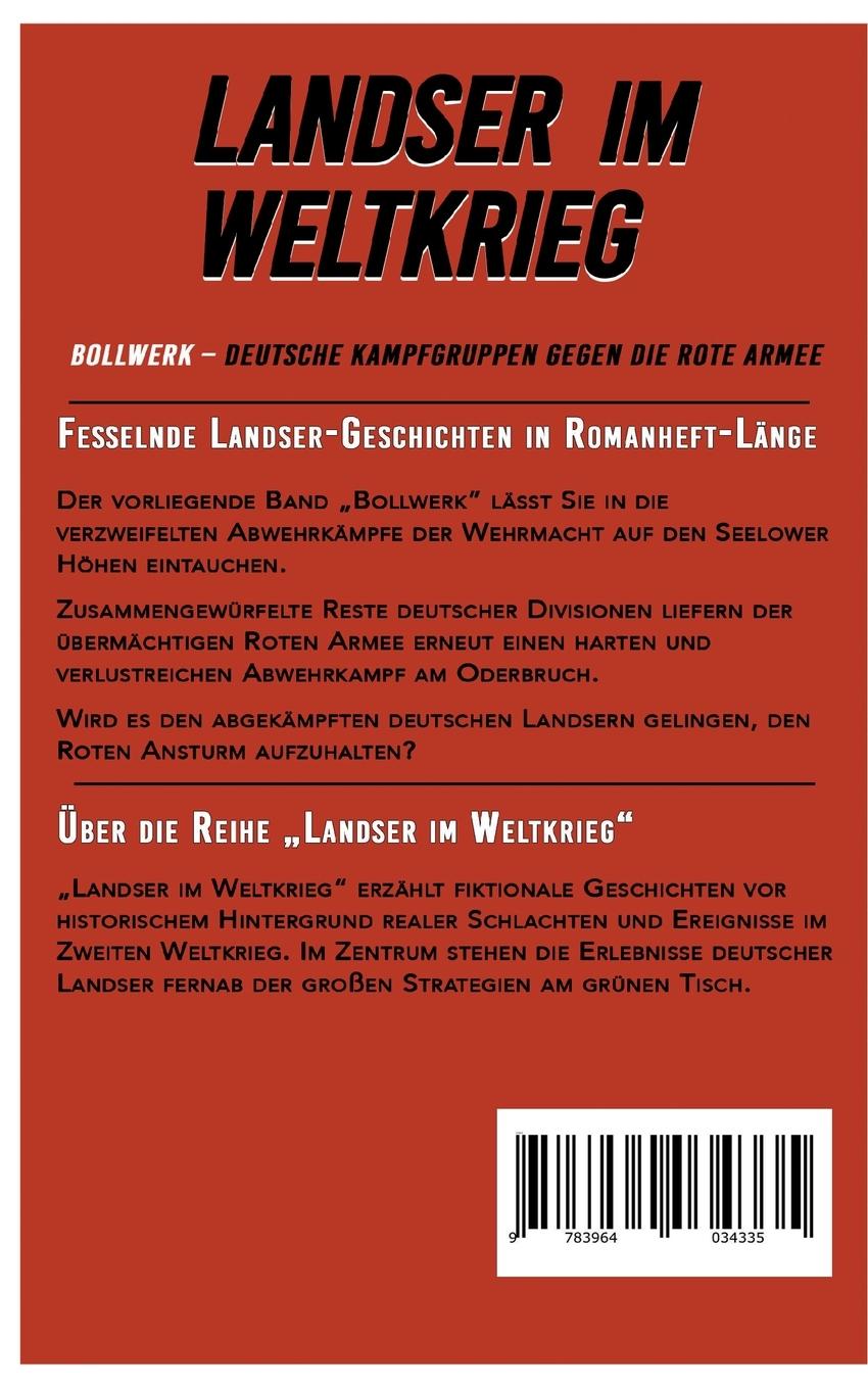 Rückseitencover Landser im Weltkrieg - Bollwerk