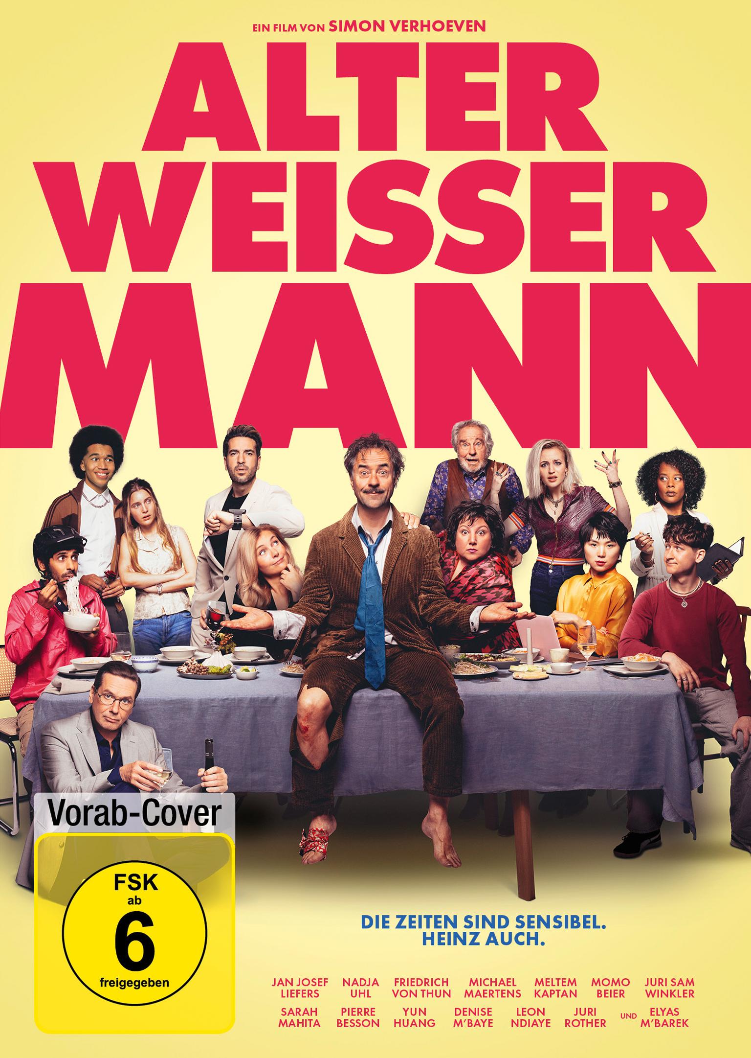 Vorderes Coverbild Alter weißer Mann