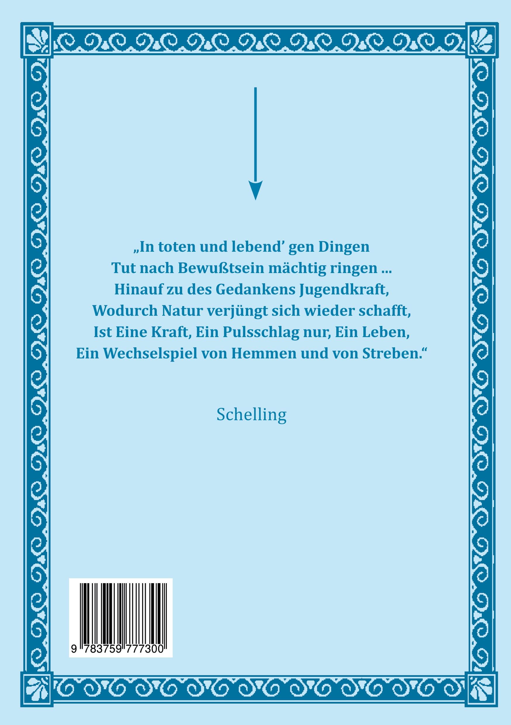 Rückseitencover Friedrich W.J. Schelling
