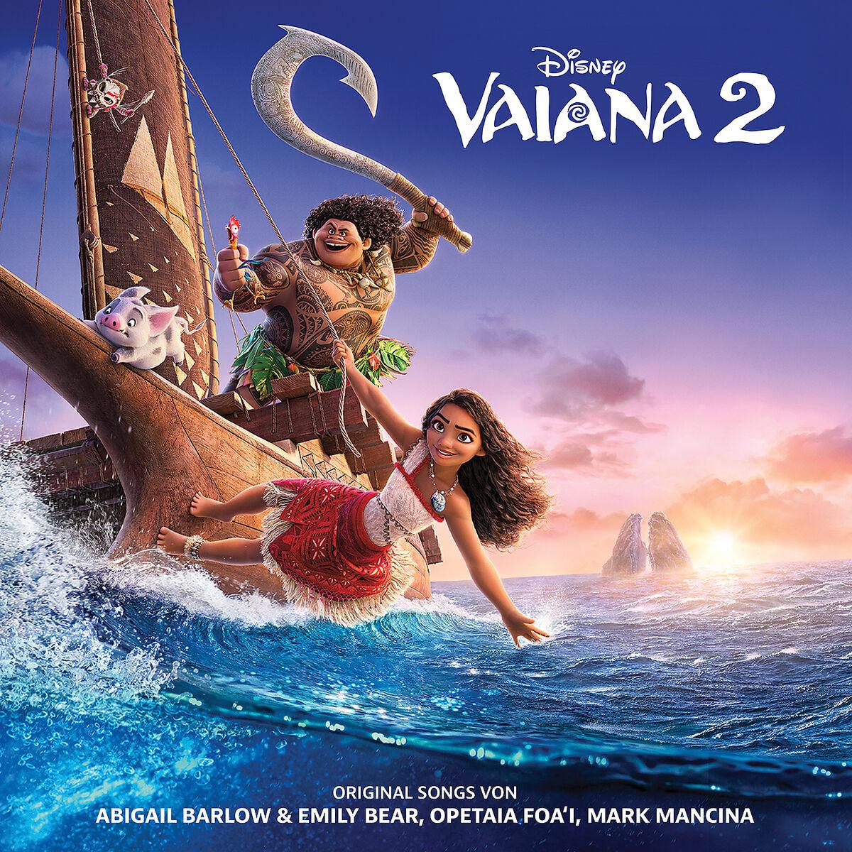 Vorderes Coverbild Vaiana 2 Soundtrack (deutsche Vers.)