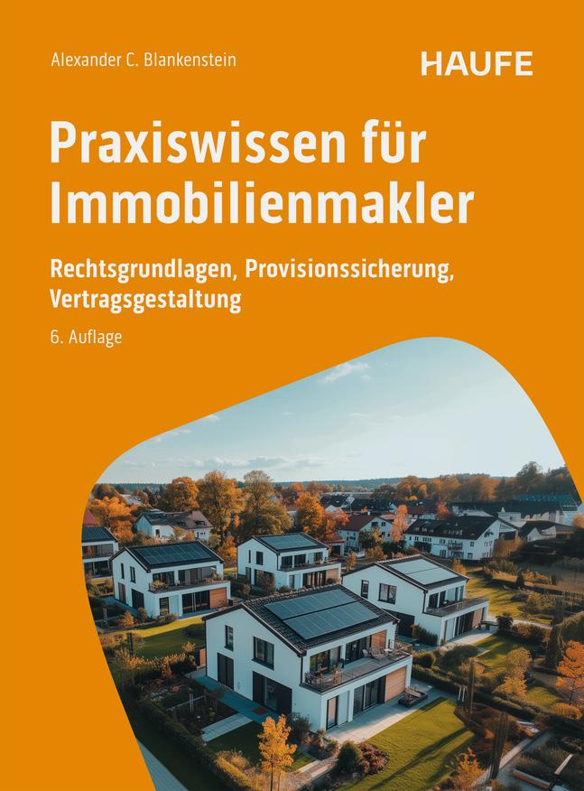 Vorderes Coverbild Praxiswissen für Immobilienmakler