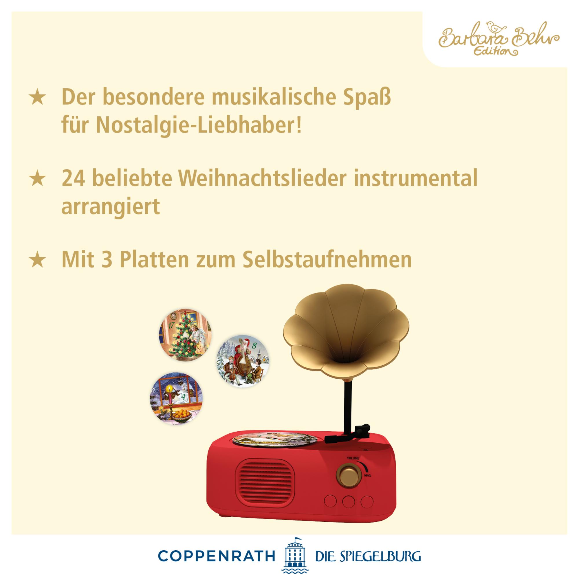 Beispielinhalt (Bild) Sound-Adventskalender - Vintage-Grammophon