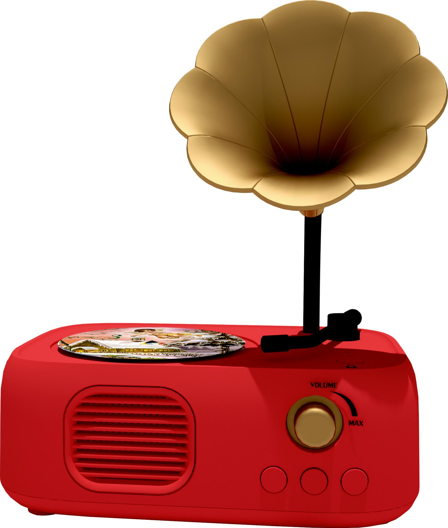Beispielinhalt (Bild) Sound-Adventskalender - Vintage-Grammophon