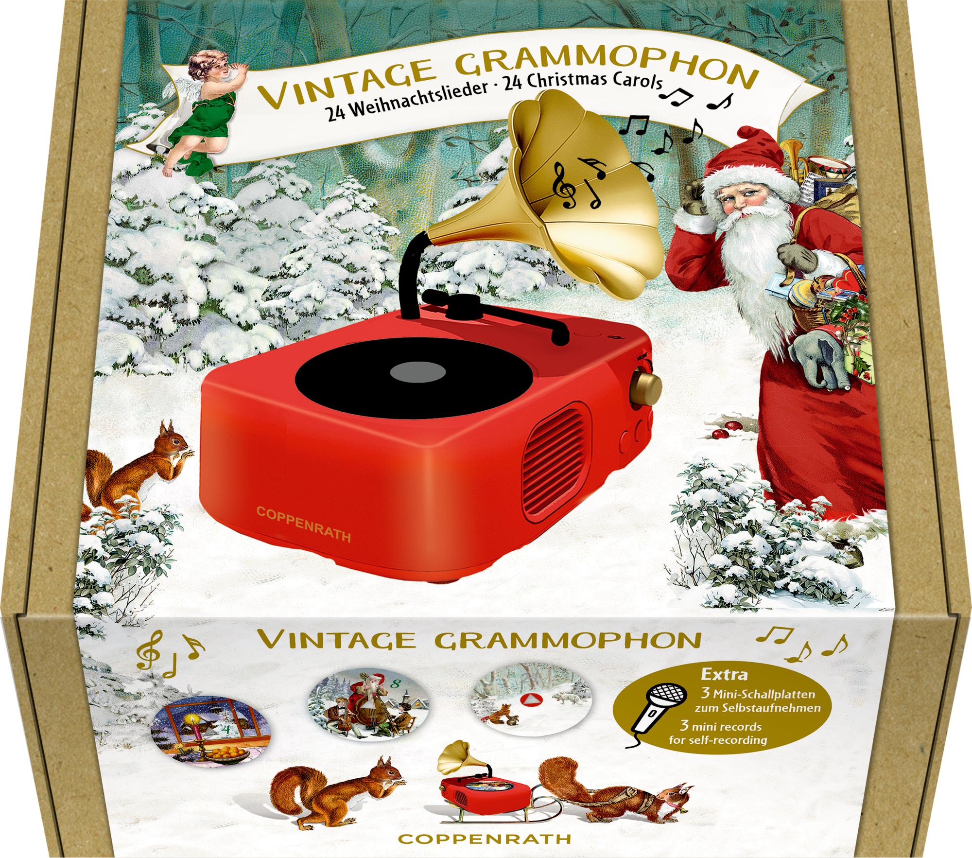 Beispielinhalt (Bild) Sound-Adventskalender - Vintage-Grammophon