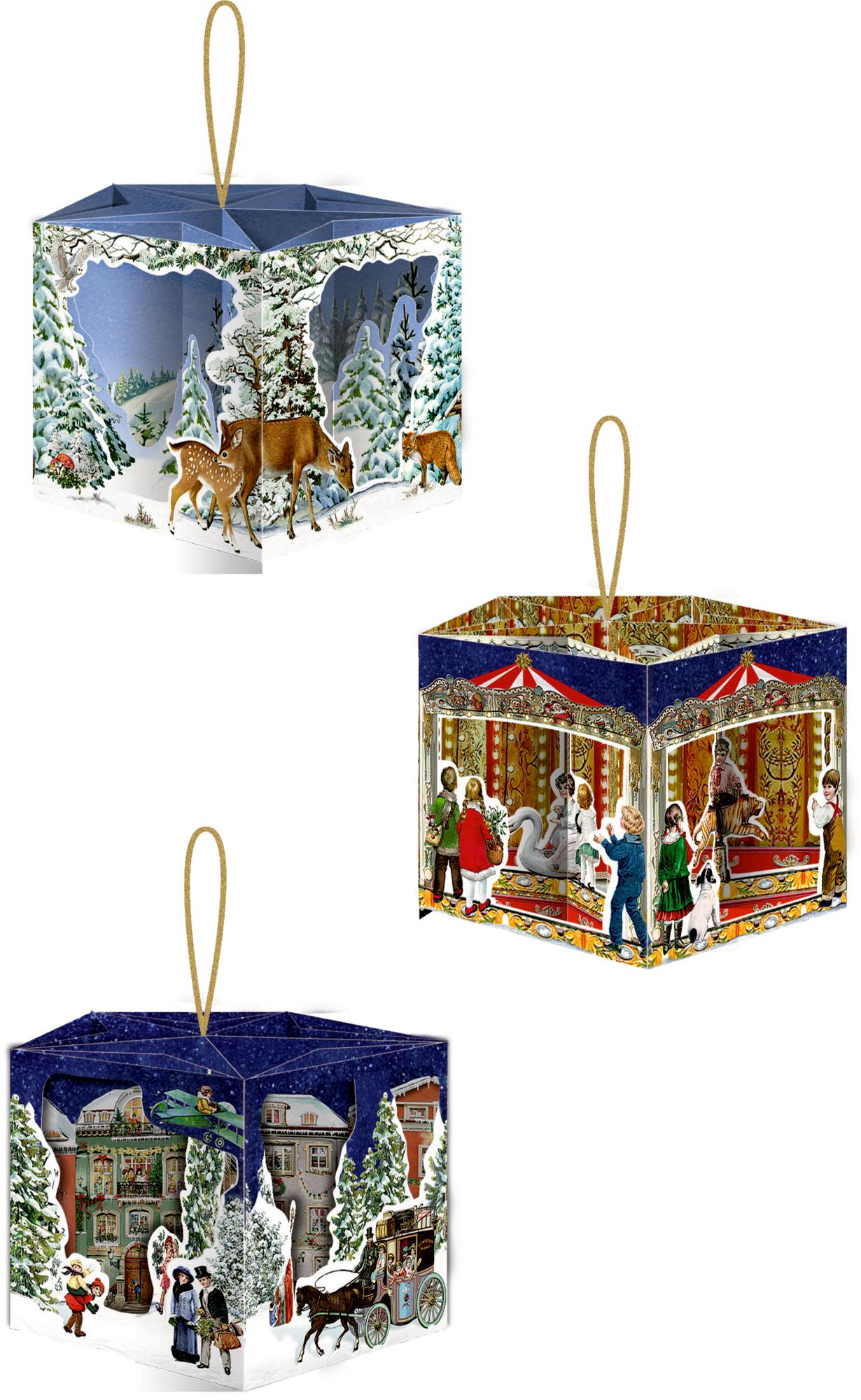 Vorderes Coverbild Christbaumbücher zum Aufhängen