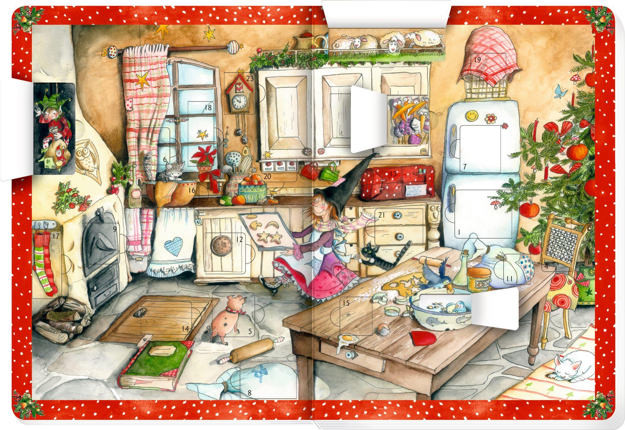 Beispielinhalt (Bild) In der Weihnachtsbäckerei