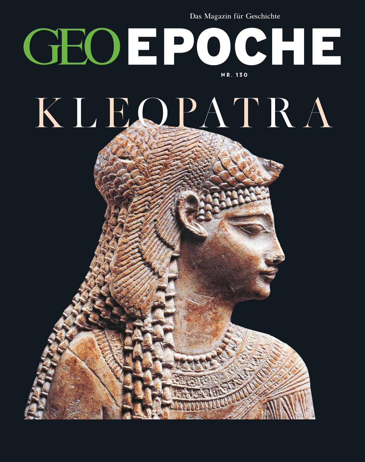 Vorderes Coverbild GEO Epoche 130/2024 - Kleopatra