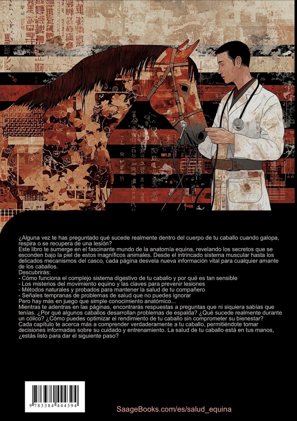 Rückseitencover Salud Equina y Anatomía del Caballo: Guía Completa de Cuidados Veterinarios