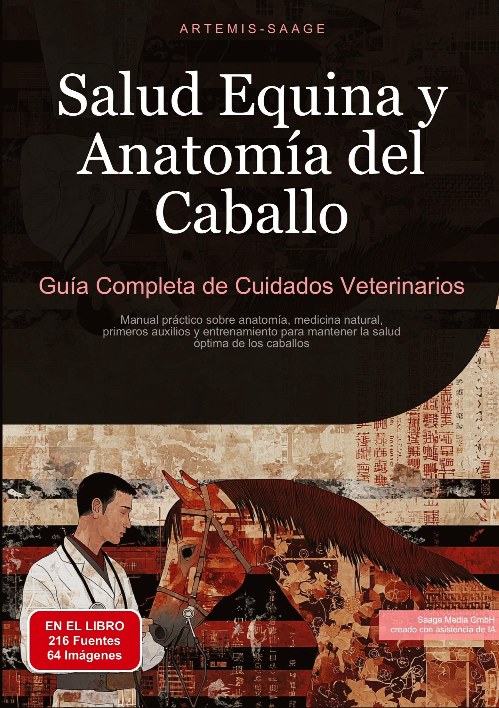 Vorderes Coverbild Salud Equina y Anatomía del Caballo: Guía Completa de Cuidados Veterinarios