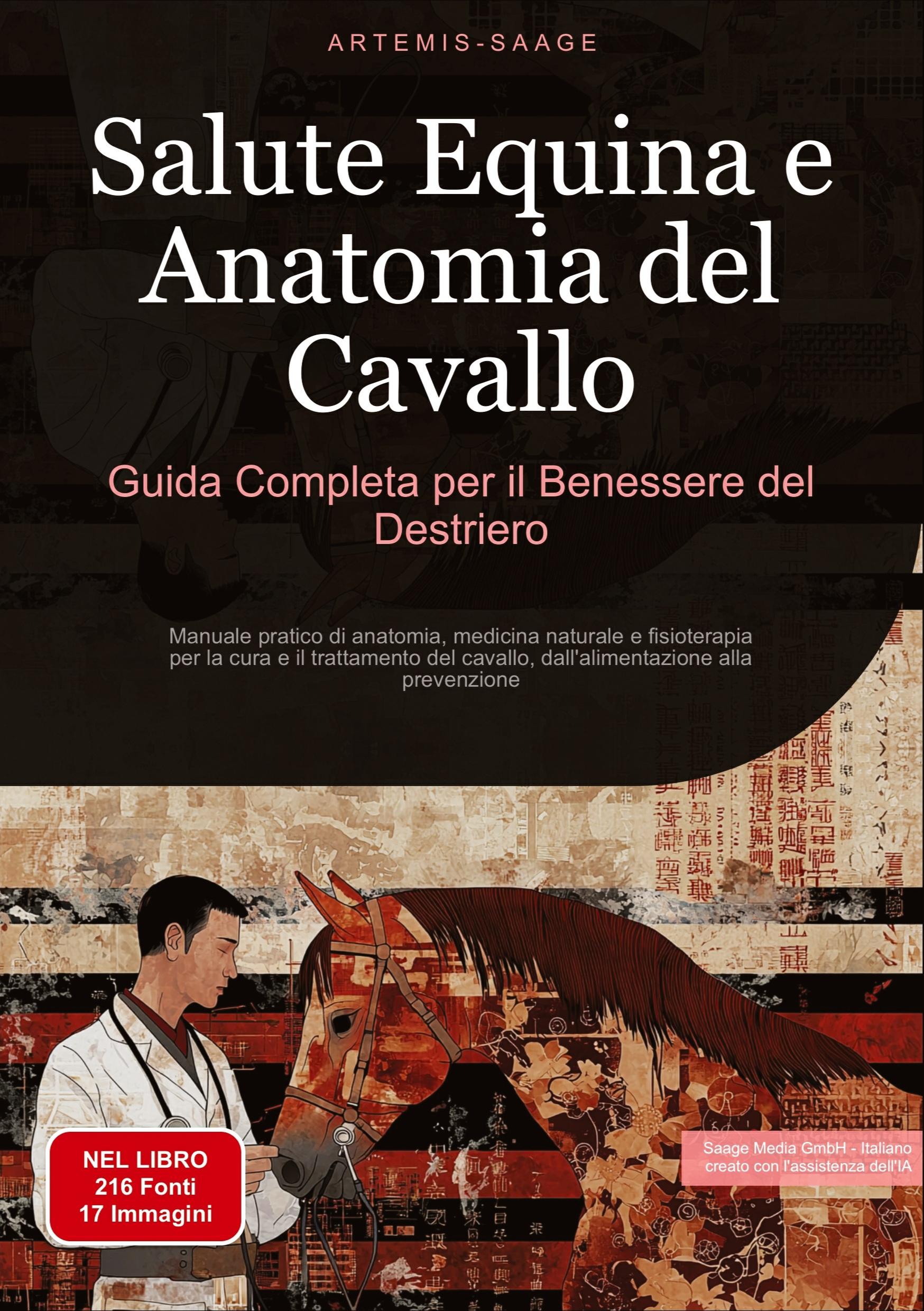 Vorderes Coverbild Salute Equina e Anatomia del Cavallo: Guida Completa per il Benessere del Destriero