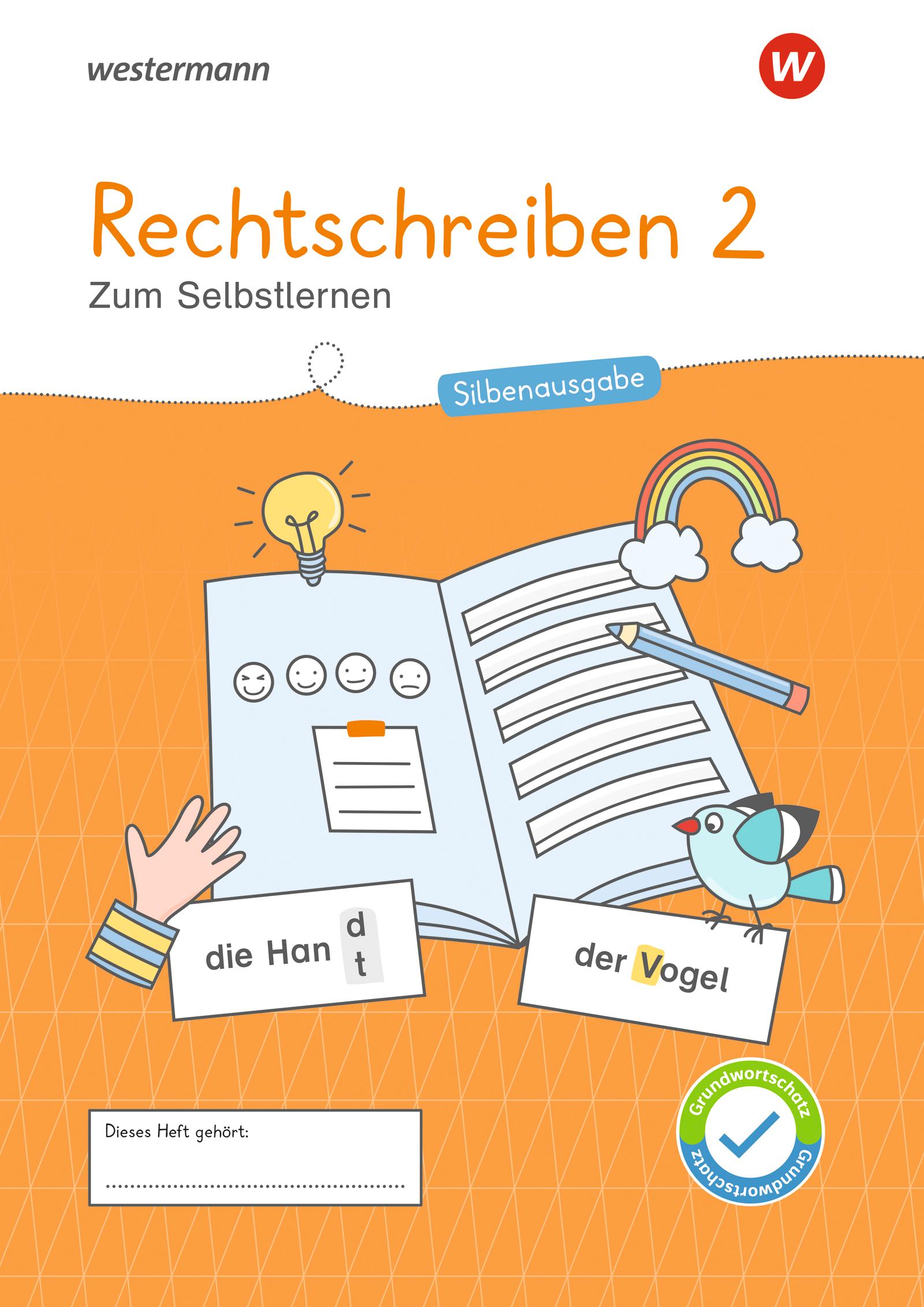 Vorderes Coverbild Westermann Unterrichtsmaterialien Grundschule. Rechtschreiben 2 Silbenausgabe