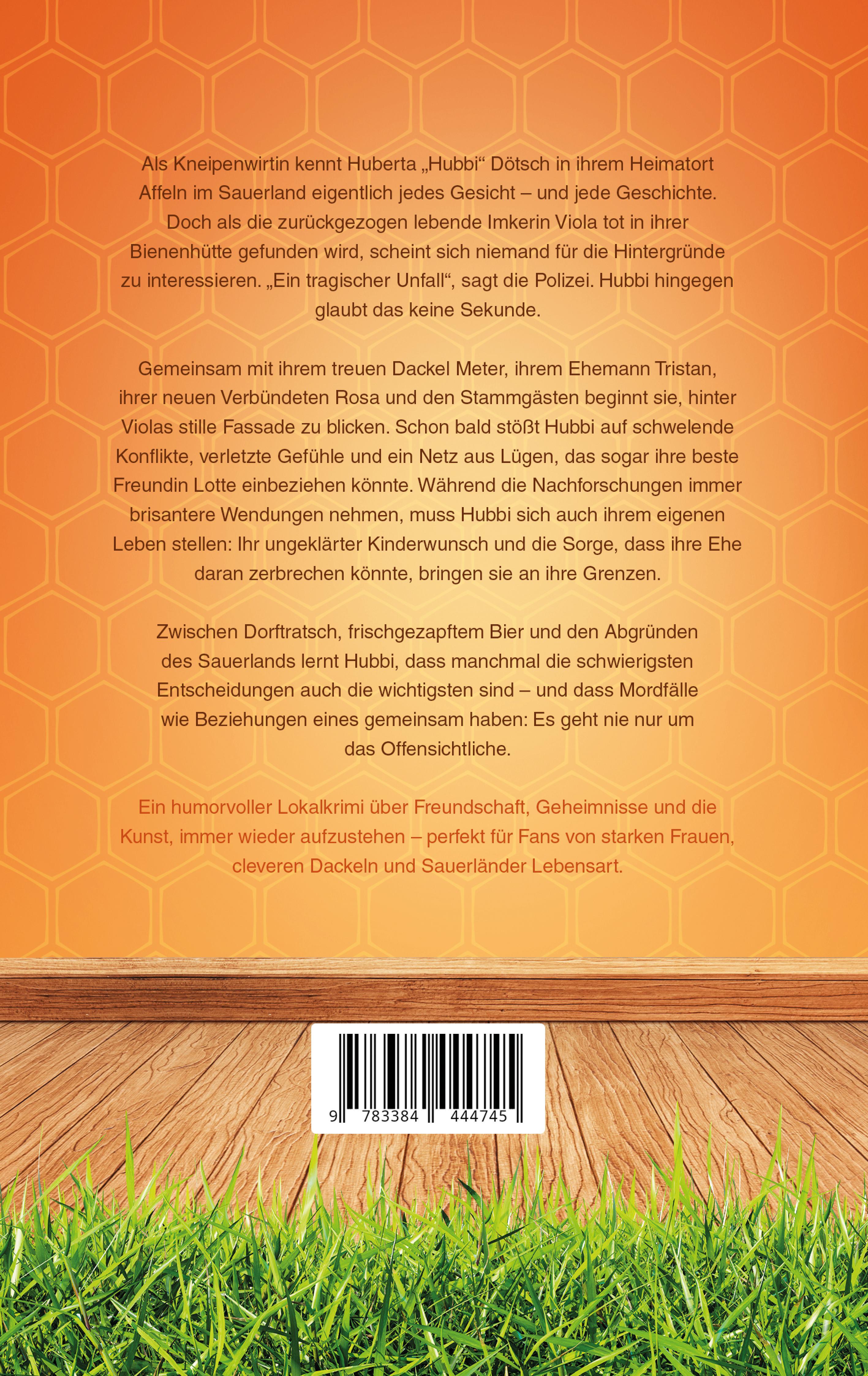 Rückseitencover Bienenstich - Hubbis zwanzigster Fall