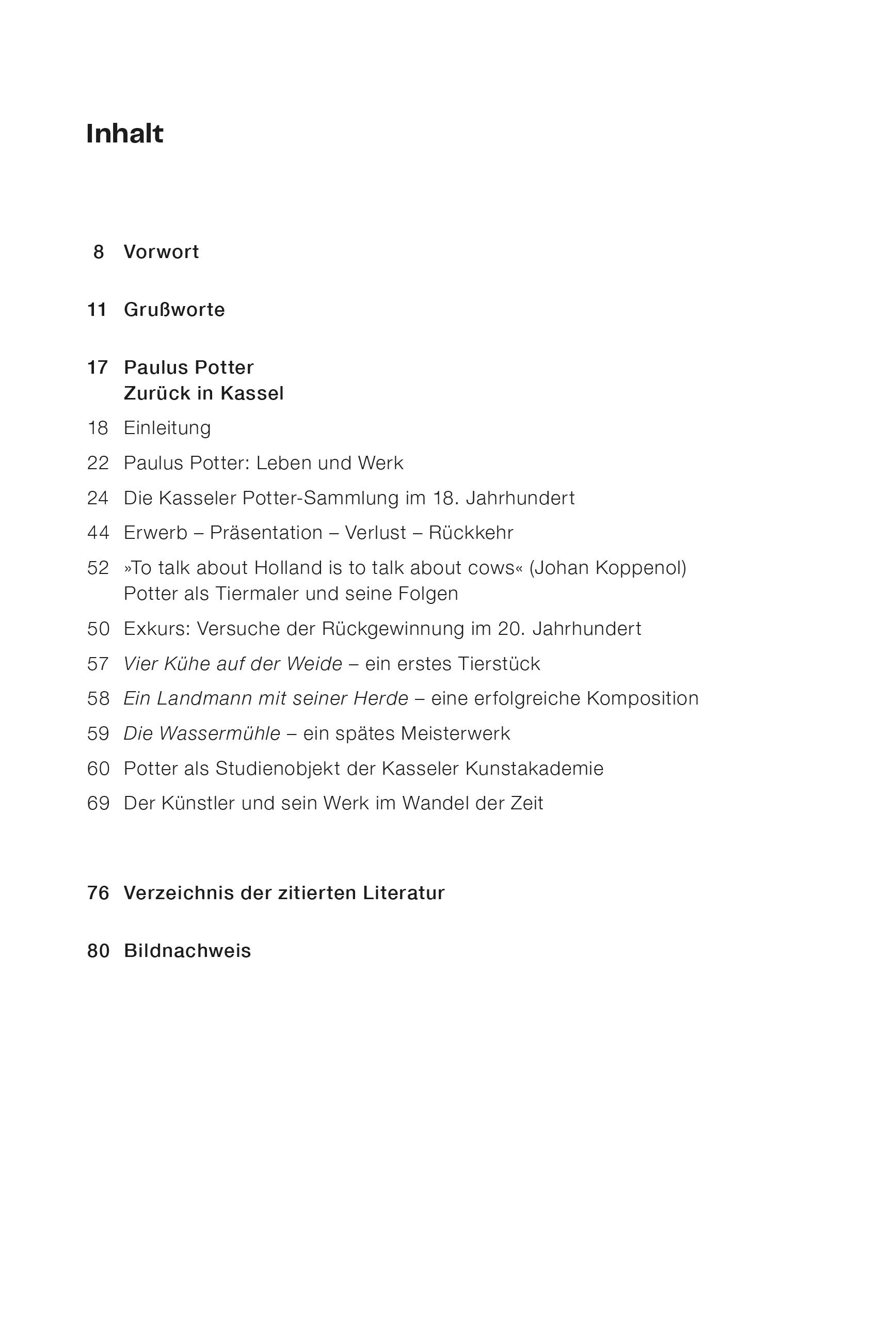 Beispielinhalt (Bild) Paulus Potter
