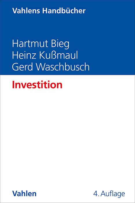 Vorderes Coverbild Investition