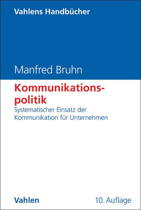 Vorderes Coverbild Kommunikationspolitik