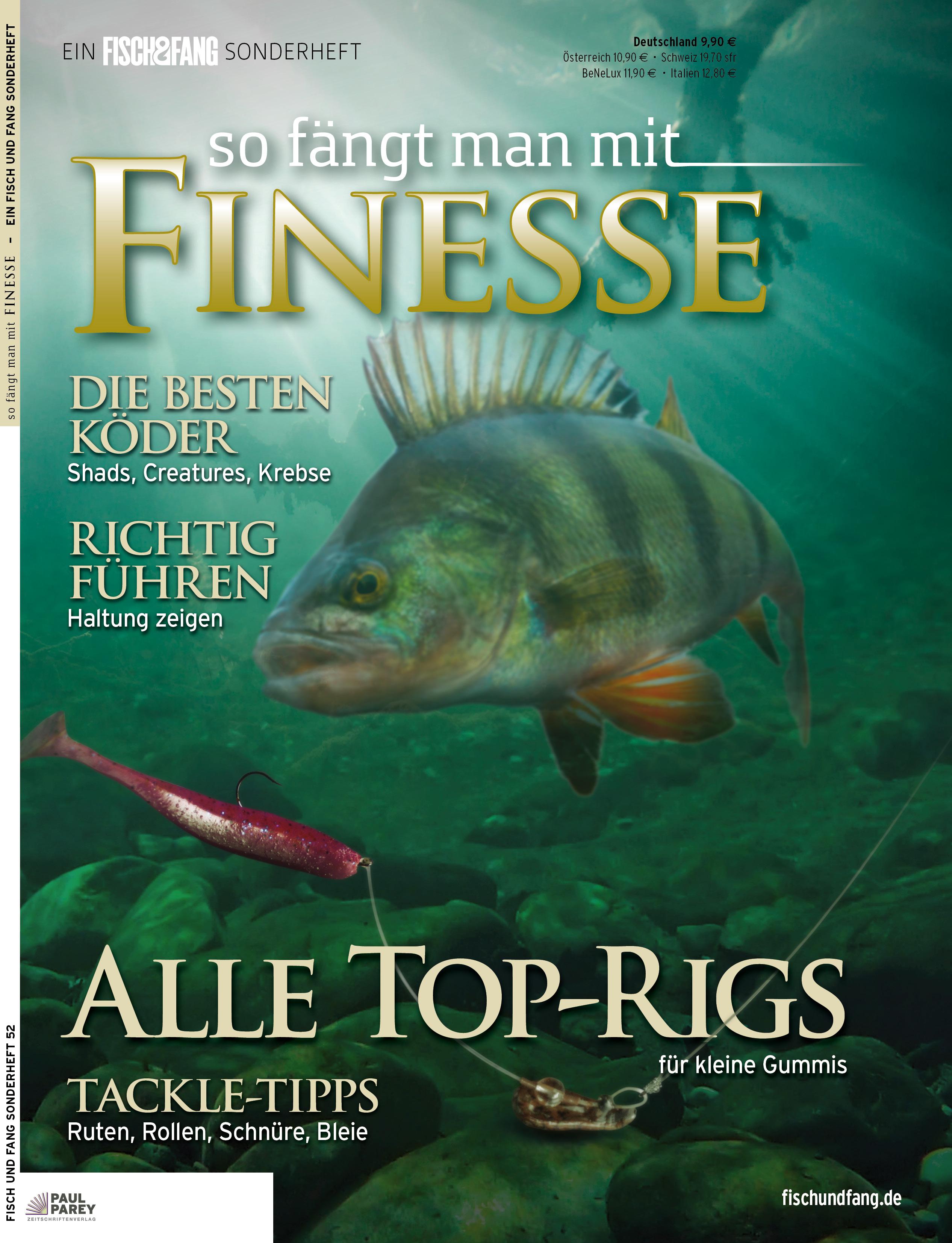 Vorderes Coverbild FISCH & FANG Sonderheft Nr. 52: So fängt man mit Finesse
