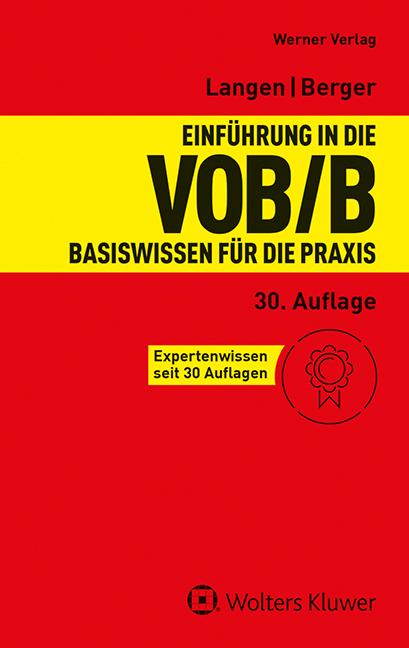 Vorderes Coverbild Einführung in die VOB/B