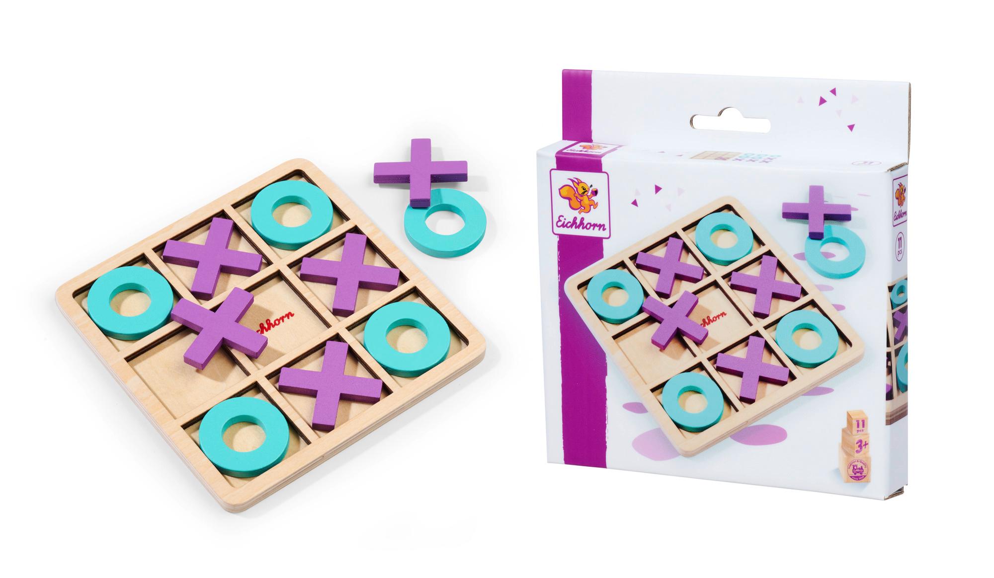 Vorderes Coverbild EH Games Tic Tac Toe Spiel