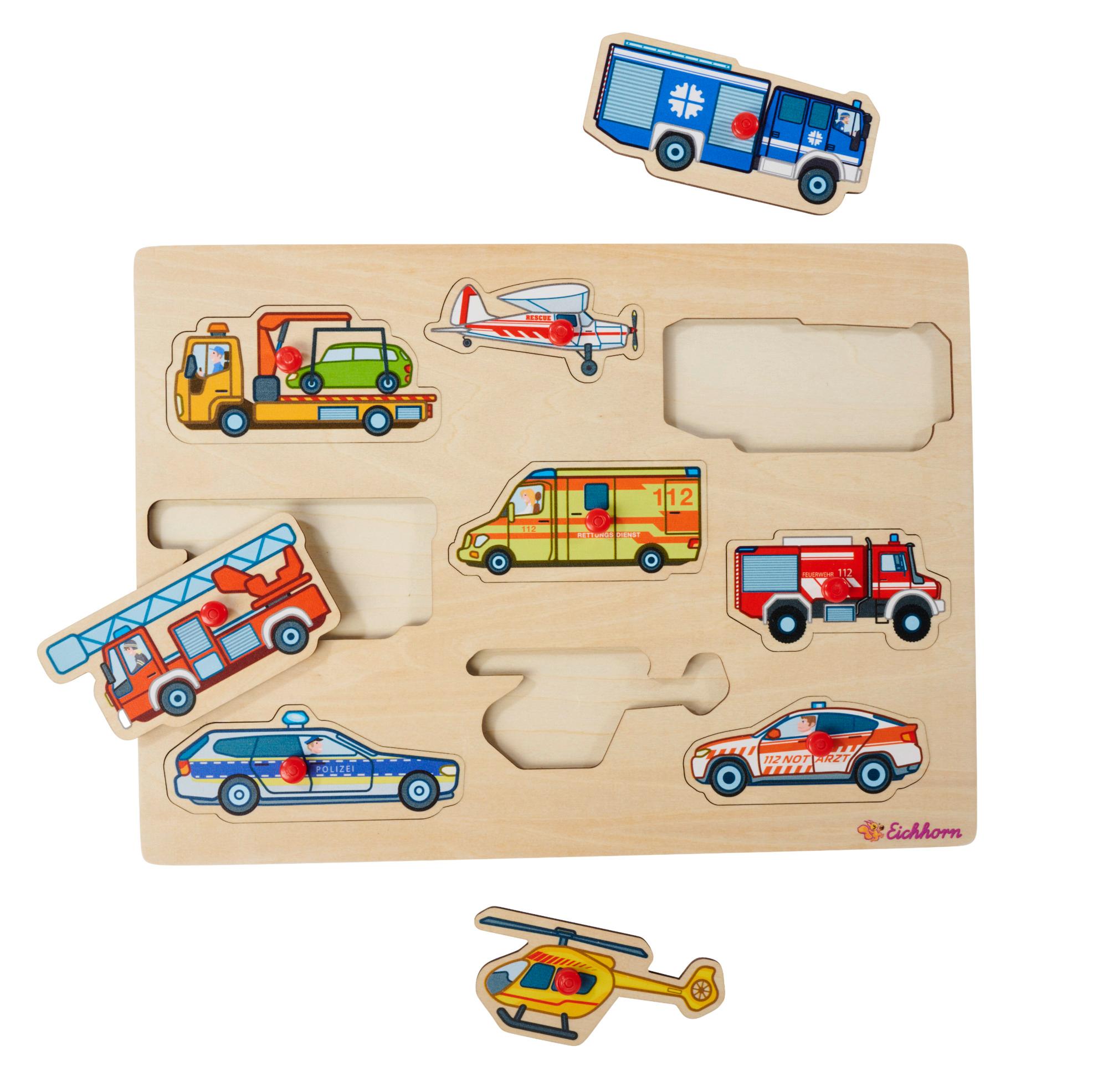Beispielinhalt (Bild) EH Puzzle Einsatzfahrzeuge