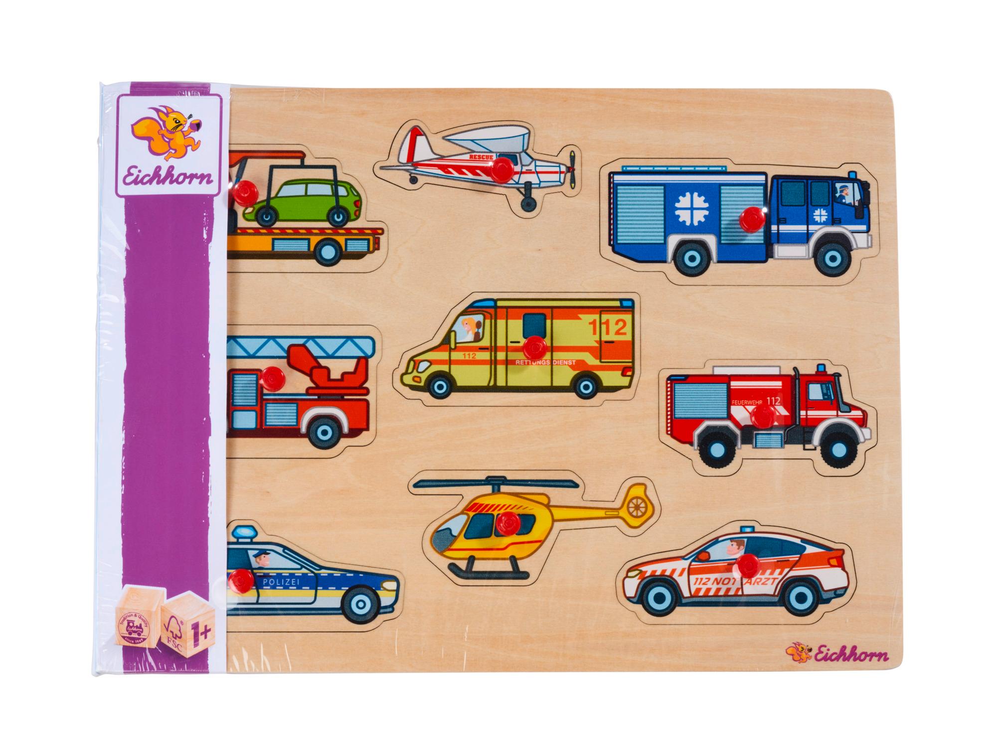 Beispielinhalt (Bild) EH Puzzle Einsatzfahrzeuge