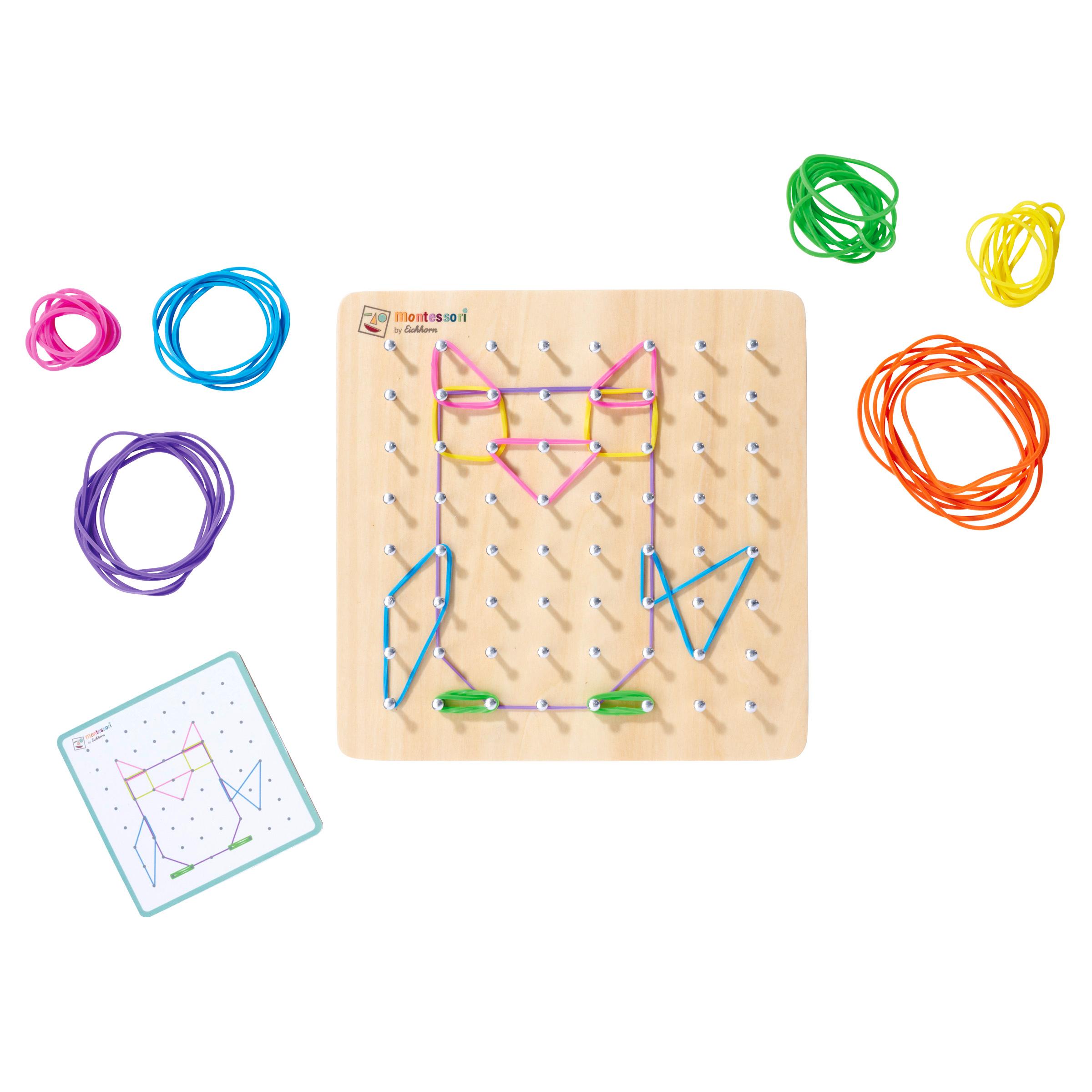 Vorderes Coverbild EH Montessori Geometriebrett
