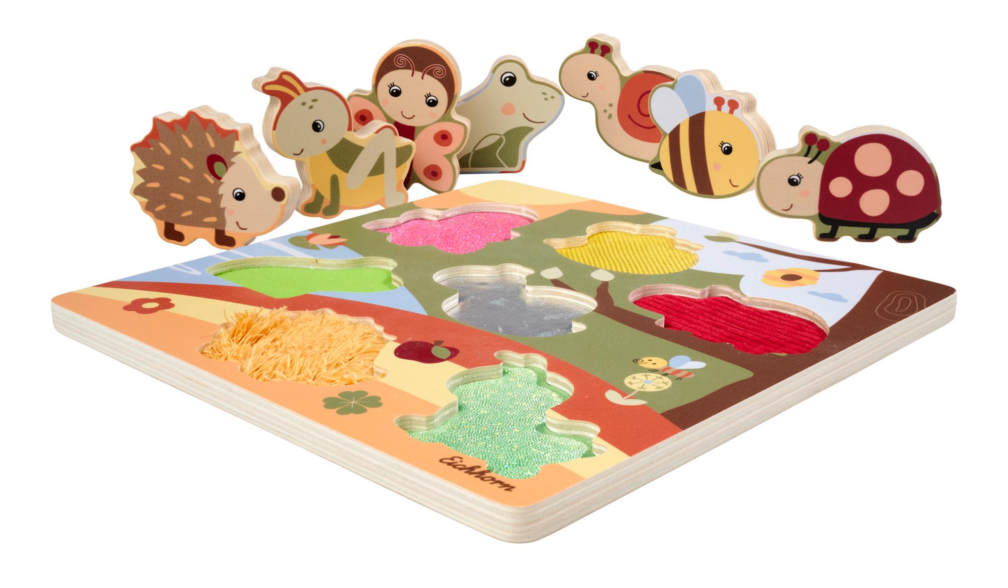 Beispielinhalt (Bild) EH Fühlpuzzle mit Stoff