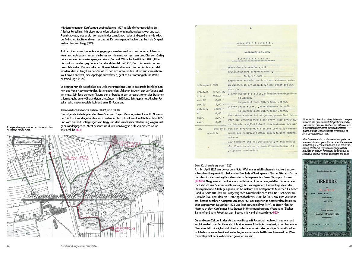Beispielinhalt (Bild) Allacher Porzellan