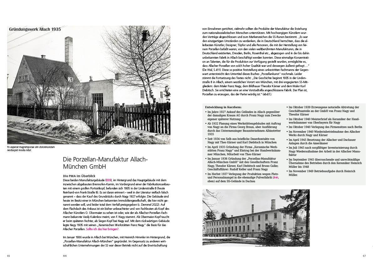 Beispielinhalt (Bild) Allacher Porzellan