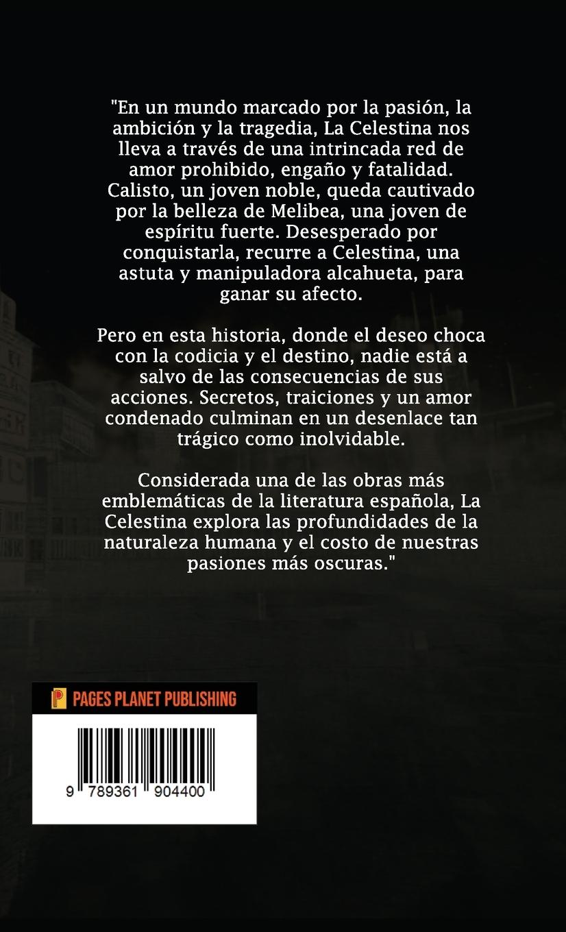 Rückseitencover La Celestina