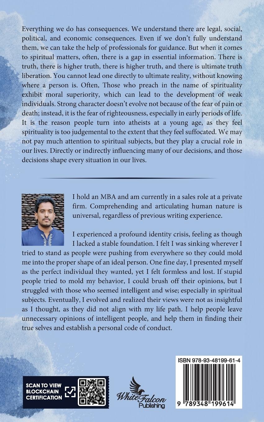 Rückseitencover Karmic Consequences - Discover Your True Self, Establish A Personal Code of Conduct