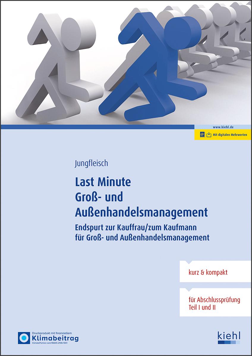 Vorderes Coverbild Last Minute Groß- und Außenhandelsmanagement
