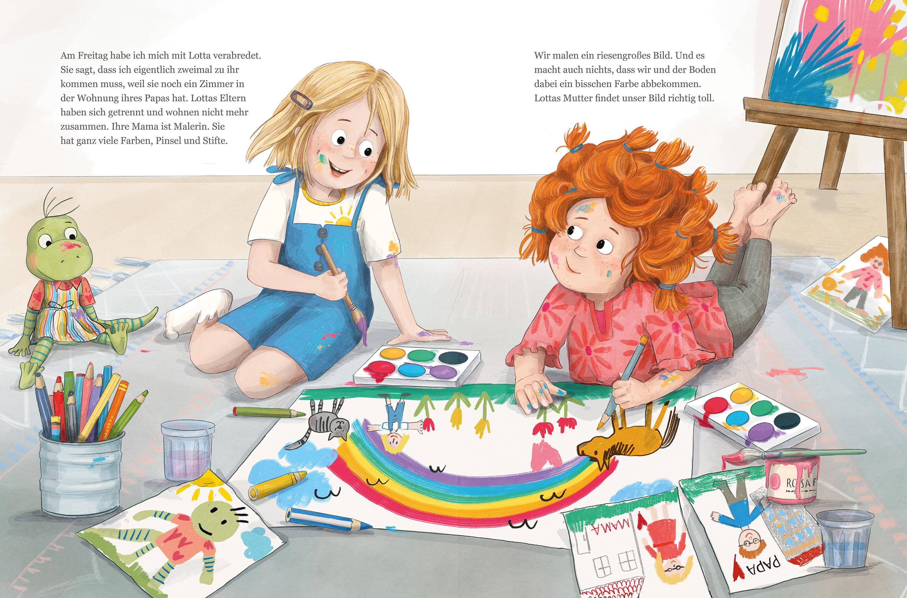 Beispielinhalt (Bild) Minas Freunde-finde-Plan - In jedem leuchtet eine Sonne