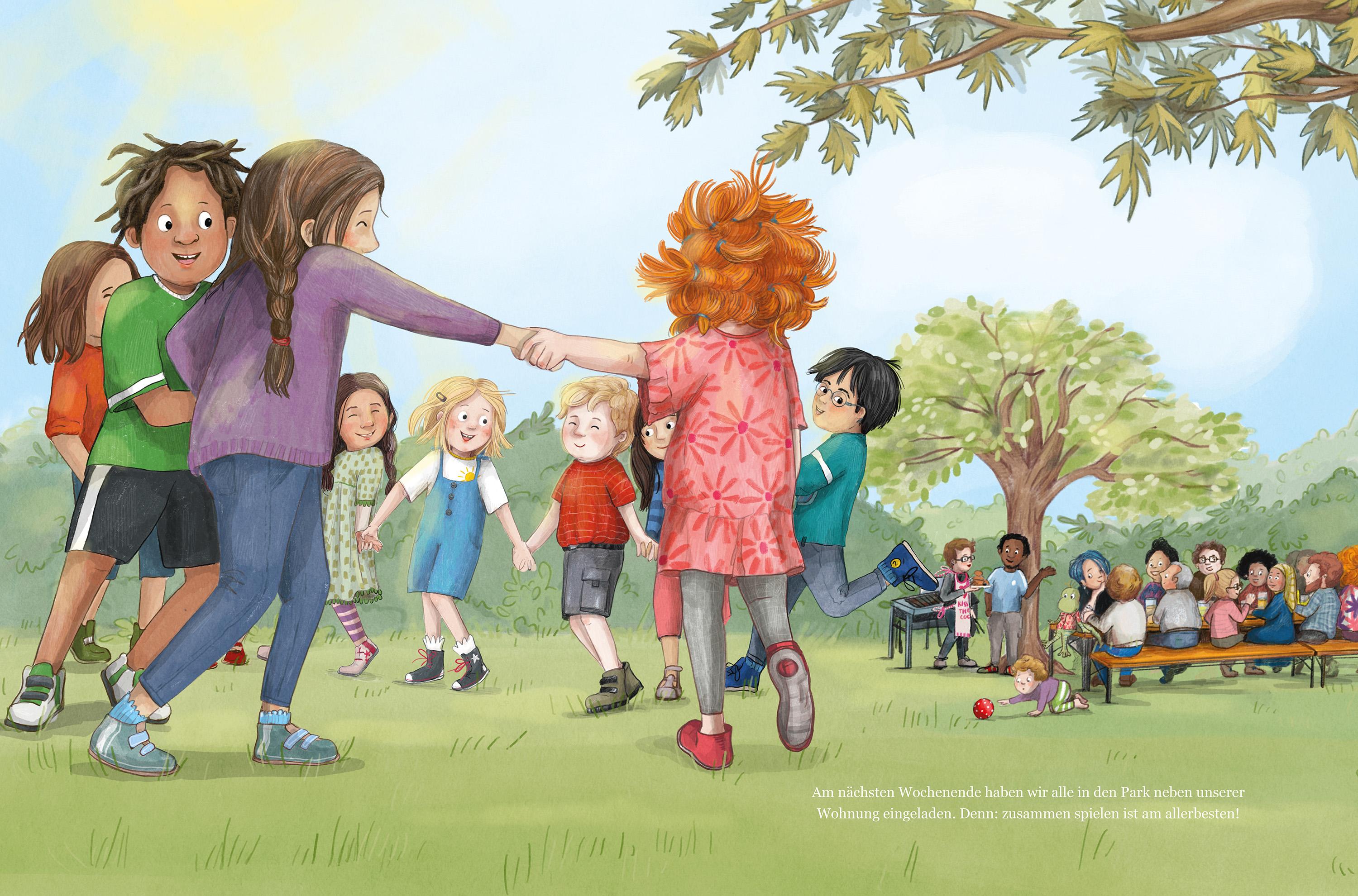 Beispielinhalt (Bild) Minas Freunde-finde-Plan - In jedem leuchtet eine Sonne