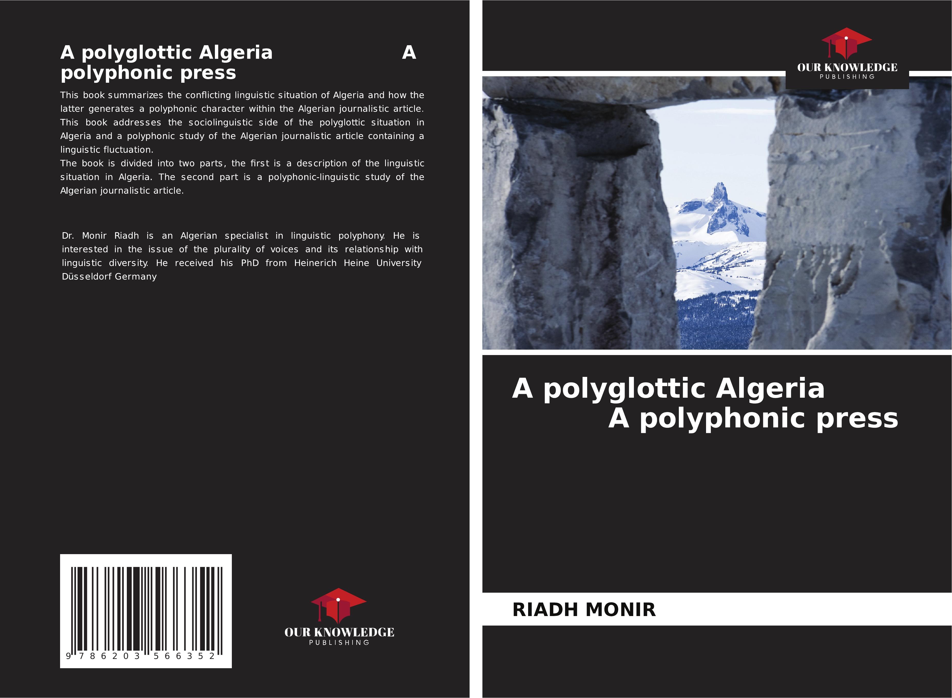 Vorderes Coverbild A polyglottic Algeria A polyphonic press